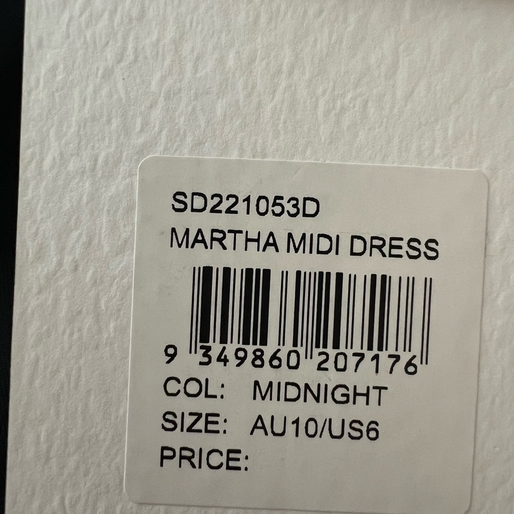 Significant Other Navy One-Shoulder Dress NWT - Picture 9 of 13
